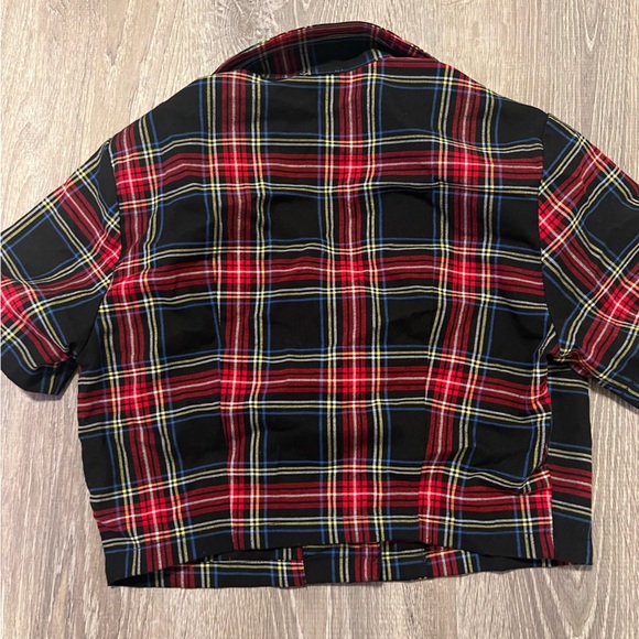 Pacsun Plaid Crop top - Picture 3 of 4